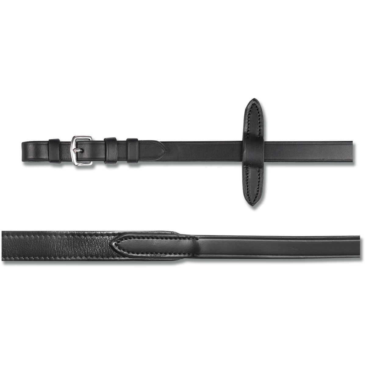 Waldhausen Riendas X-Line Soft Leder Negro
