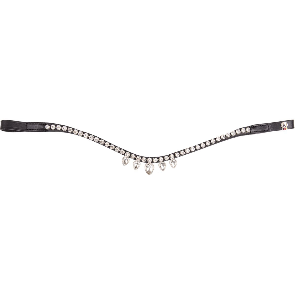 Waldhausen Frontal X-Line Diadem Negro/Blanco