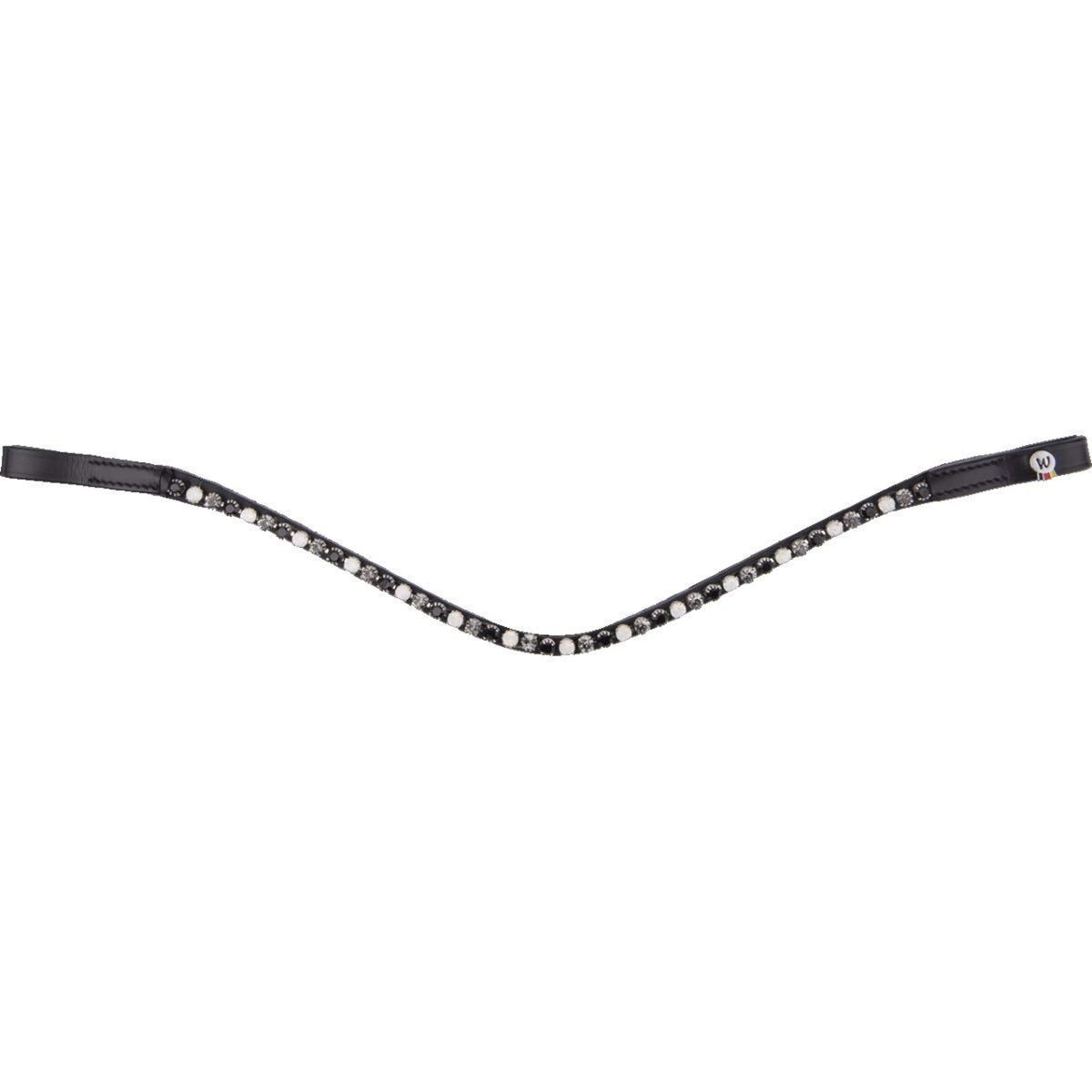Waldhausen Frontal X-Line Glam Negro/Blanco/Plata