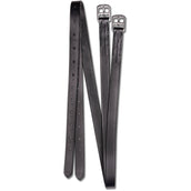 Waldhausen Correas de estribo X-Line 22mm Leder Negro