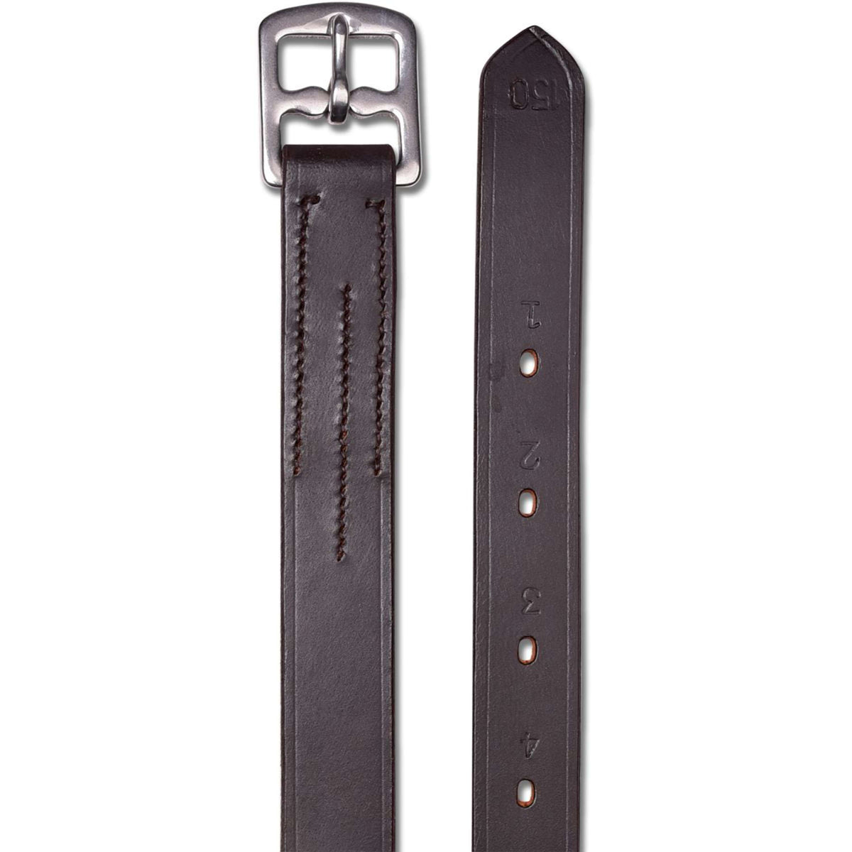 Waldhausen Correas de estribo X-Line 22mm Leder Marron