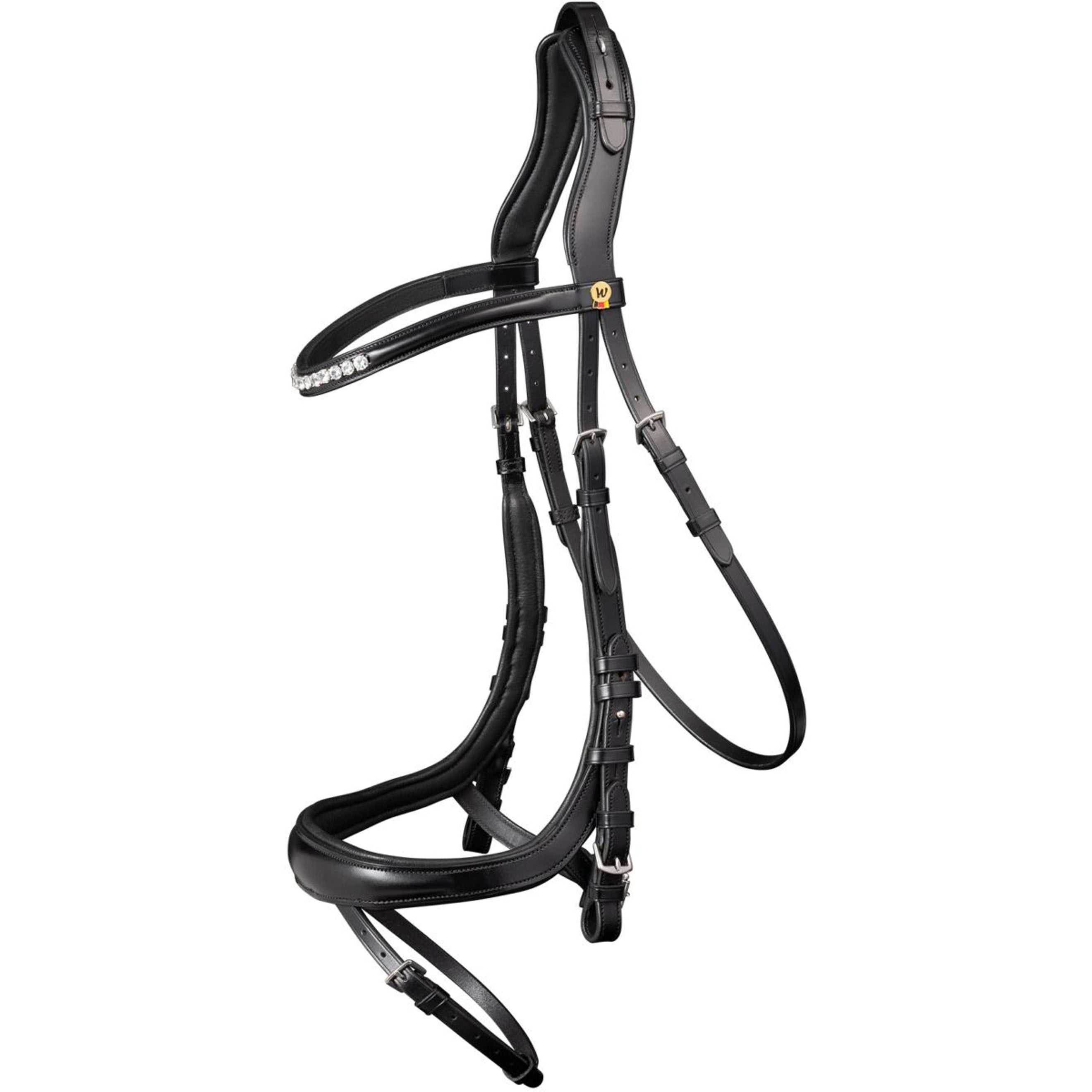 Waldhausen Brida S-Line Sensation Inglés Combinado Negro Waldhausen Brida S-Line Sensation Inglés Combinado Negro