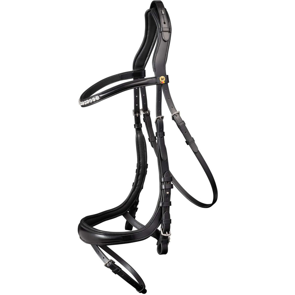 Waldhausen Brida S-Line Sensation Inglés Combinado Negro