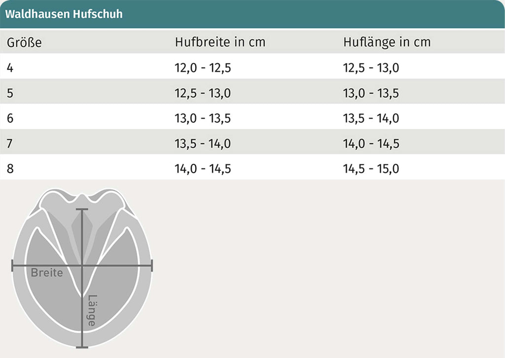 Waldhausen Herradura Negro