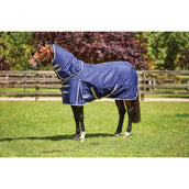 Weatherbeeta Comfitec Essential Detach-A-Neck Medium Marino/Plata/Rojo
