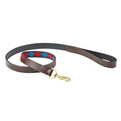 Weatherbeeta Dog Lead Polo Beaufort/Marron/Rosa/Azul