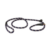 Weatherbeeta Correa para perro deslizante Cuerda De Cuero Navy/Brown
