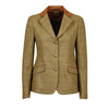 Dublin Chaqueta de Competición Albany Tweed Suede Collar Tailored Niños Marron Verde