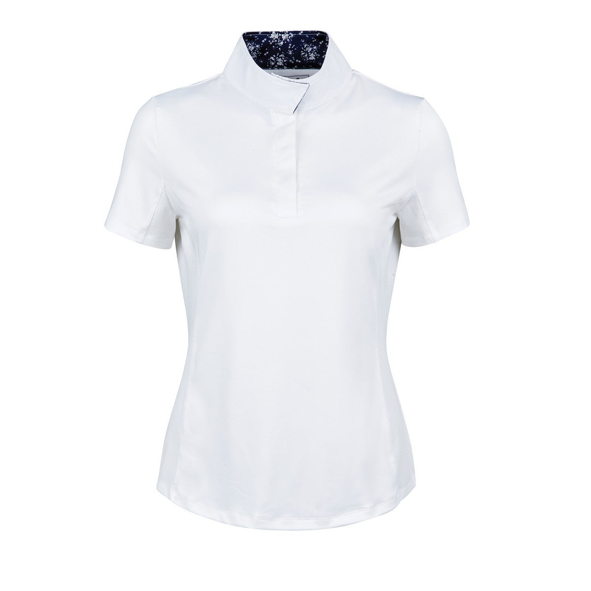 Dublin Camiseta de Competición Ria Mangas Largas Blanco/Azul Marino