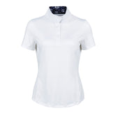 Dublin Camiseta de Competición Ria Mangas Largas Blanco/Azul Marino