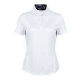 Dublin Camiseta de Competición Ria Mangas Largas Blanco/Azul Marino