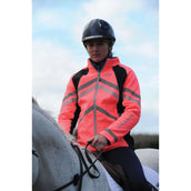 Weatherbeeta Chaqueta Reflective HiVis Forro Polar Softshell Rosa