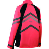 Weatherbeeta Chaqueta Reflective HiVis Forro Polar Softshell Rosa