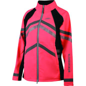 Weatherbeeta Chaqueta Reflective HiVis Forro Polar Softshell Rosa