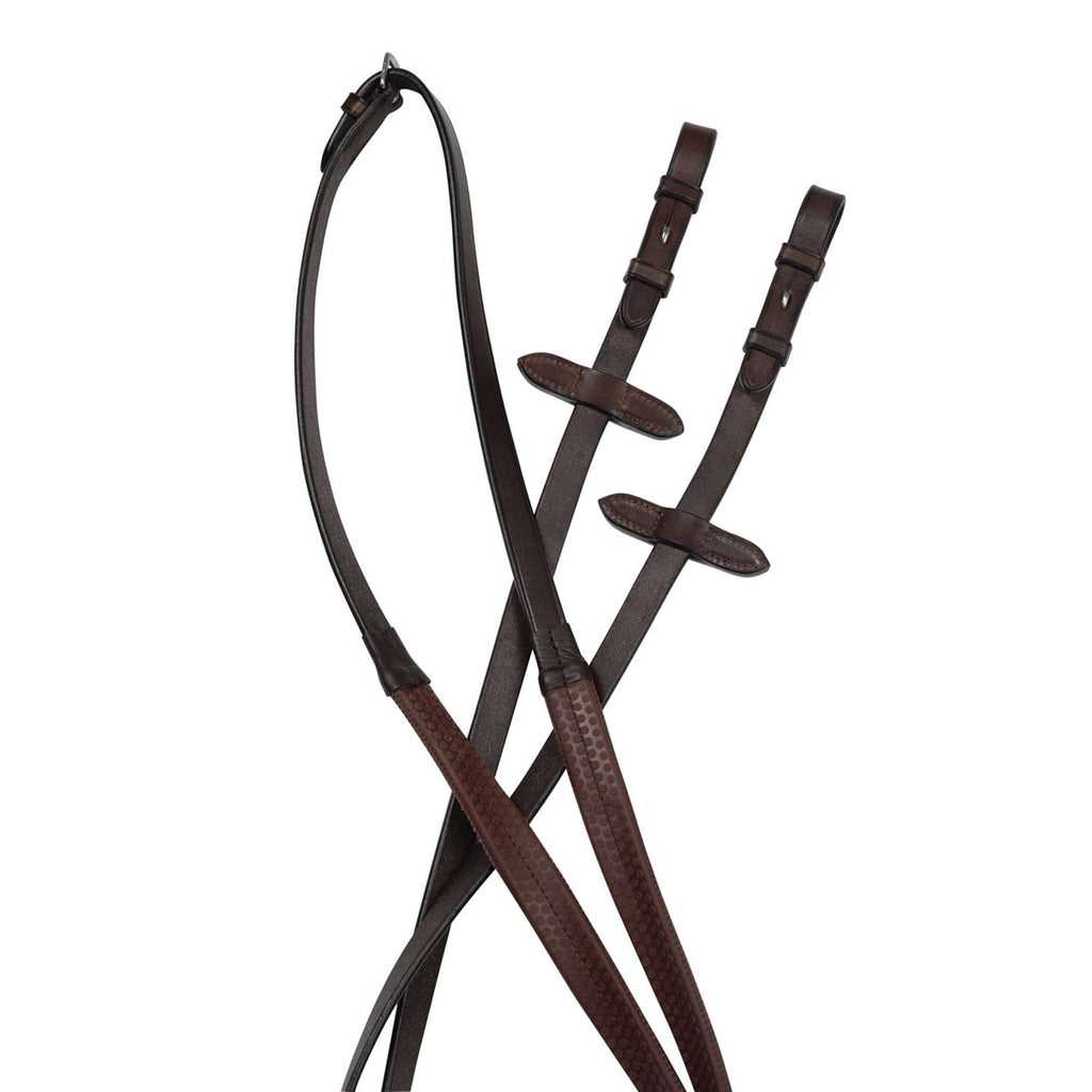 Collegiate Riendas IV Flexi Grip Marron