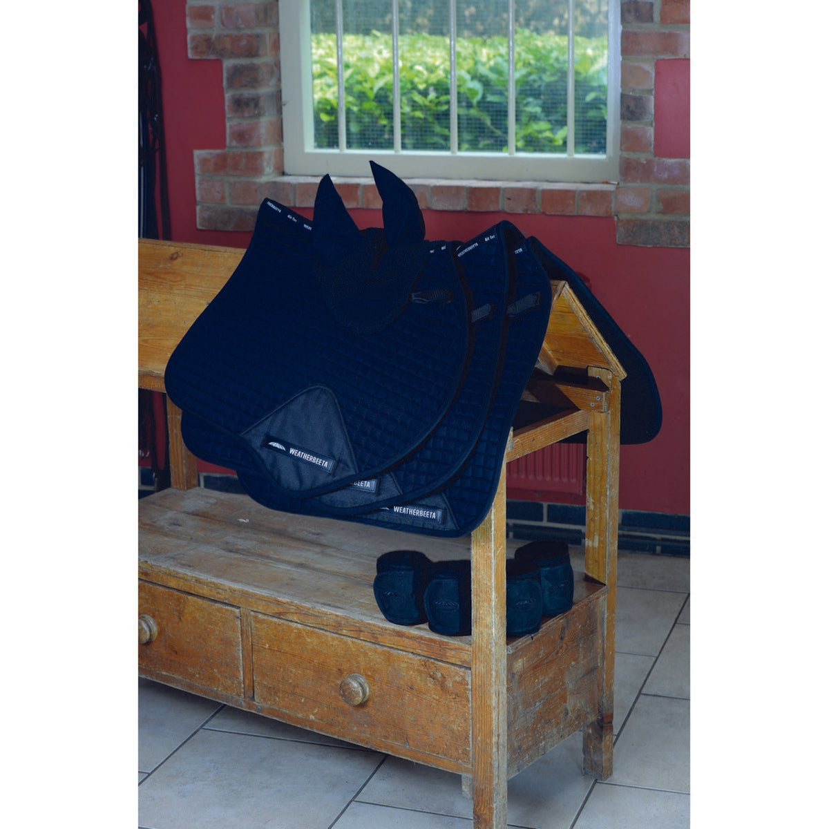 Weatherbeeta Vendajes Polares Prime 4 Piezas Negro