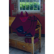 Weatherbeeta Vendajes Polares Prime 4 Piezas Maroon