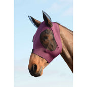 Weatherbeeta Máscara Antimoscas Stretch Bug Eye Saver con Orejas Morado Negro