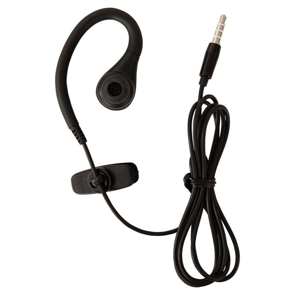 WHIS Auricular Flexibel con Tapa Negro