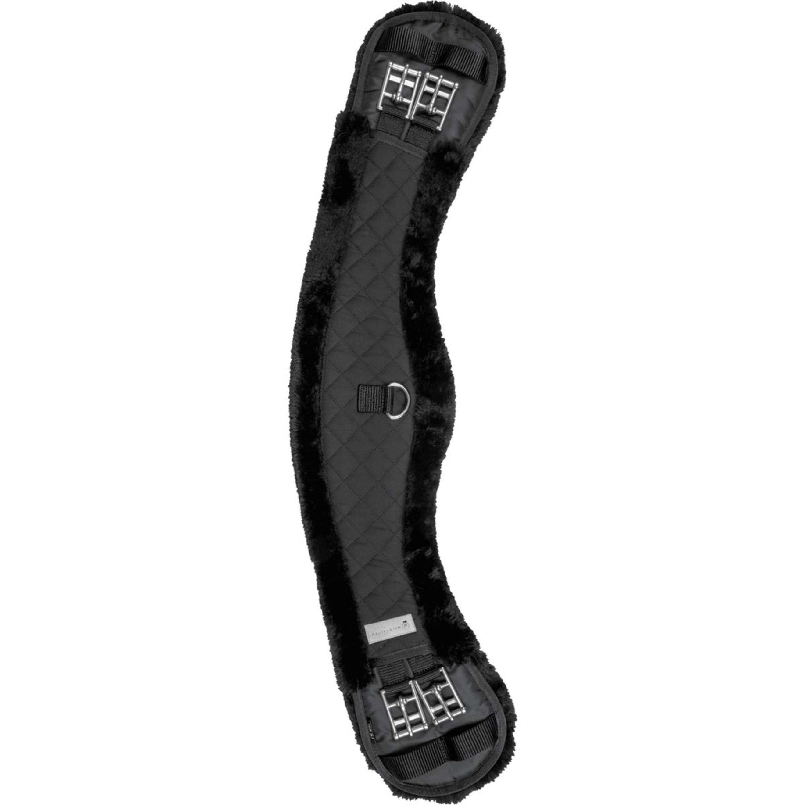 Waldhausen Cincha de doma Half Moon Negro/Negro
