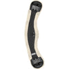 Waldhausen Cincha de doma Half Moon Negro/Natural
