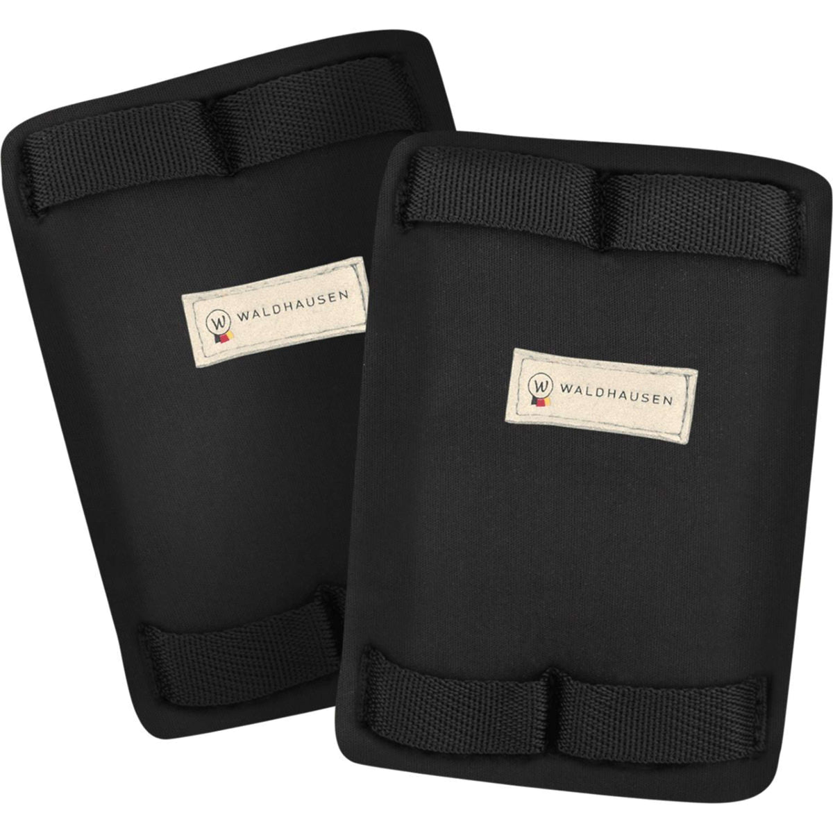 Waldhausen Protectores de Hebillas de Cincha Soft Negro