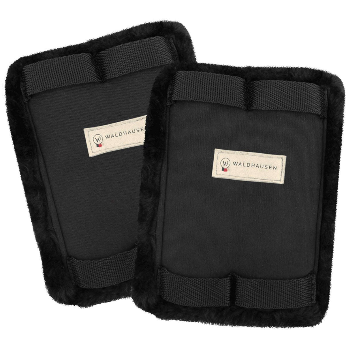 Waldhausen Protectores de Hebillas de Cincha Mink Negro