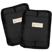 Waldhausen Protectores de Hebillas de Cincha Mink Negro