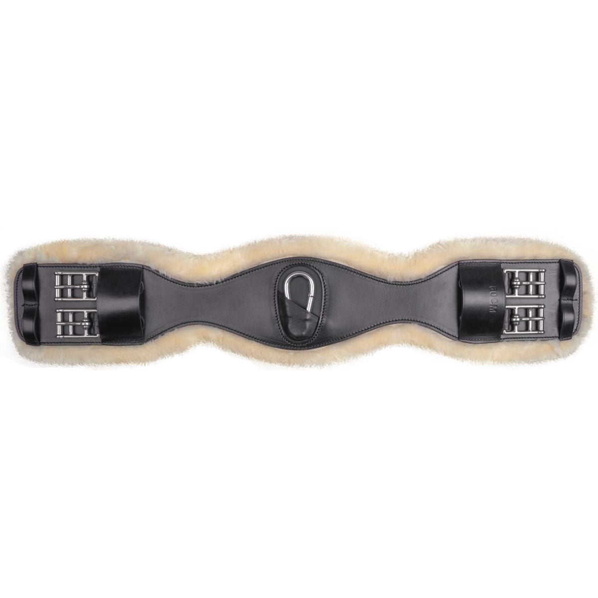 Waldhausen Cincha Leather ECO Wool Corto Negro