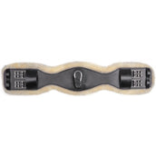 Waldhausen Cincha Leather ECO Wool Corto Negro