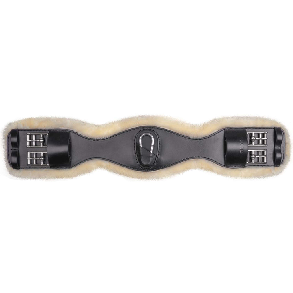 Waldhausen Cincha Leather ECO Wool Corto Negro