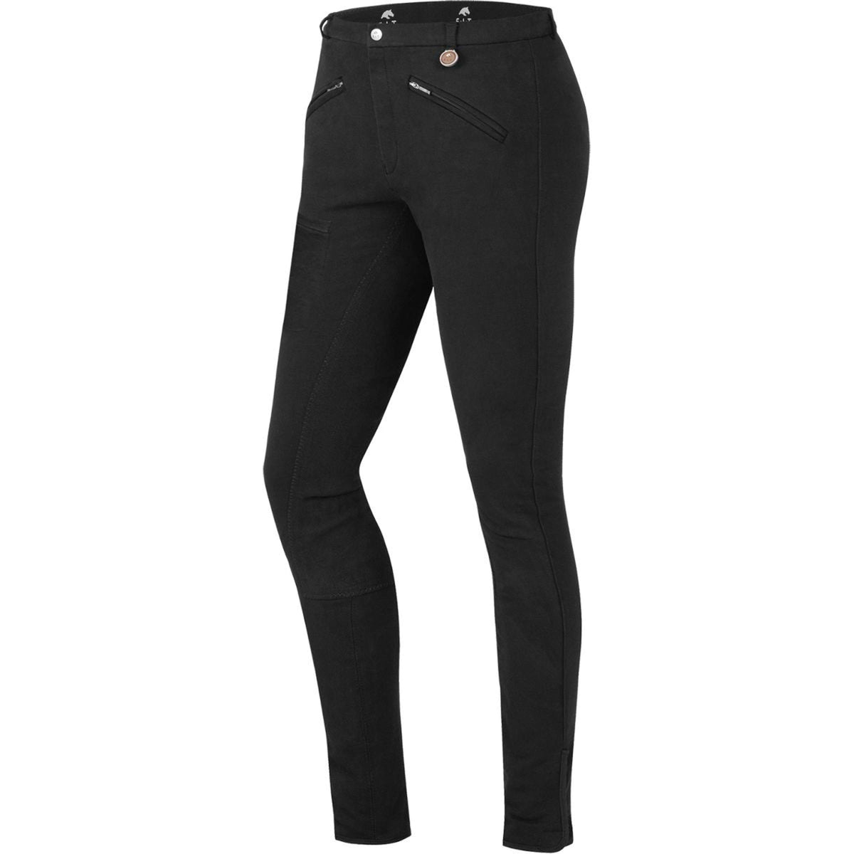 ELT Pantalón de Equitación Thermo Fun Classic Negro