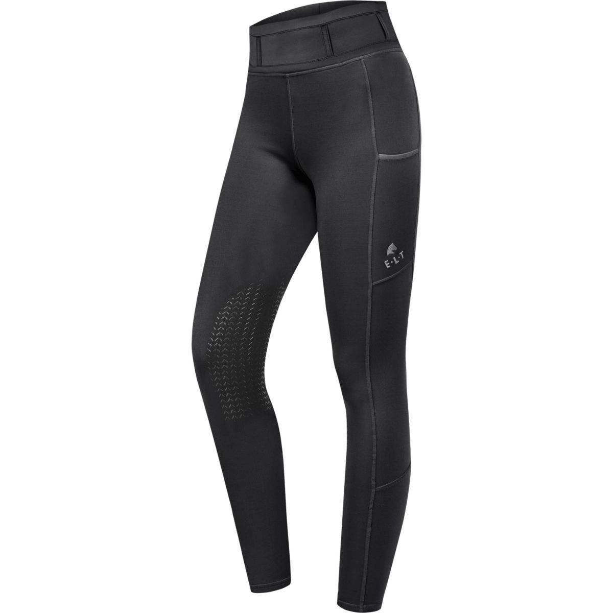 ELT Legging de Equitación Ella Knie Grip Negro