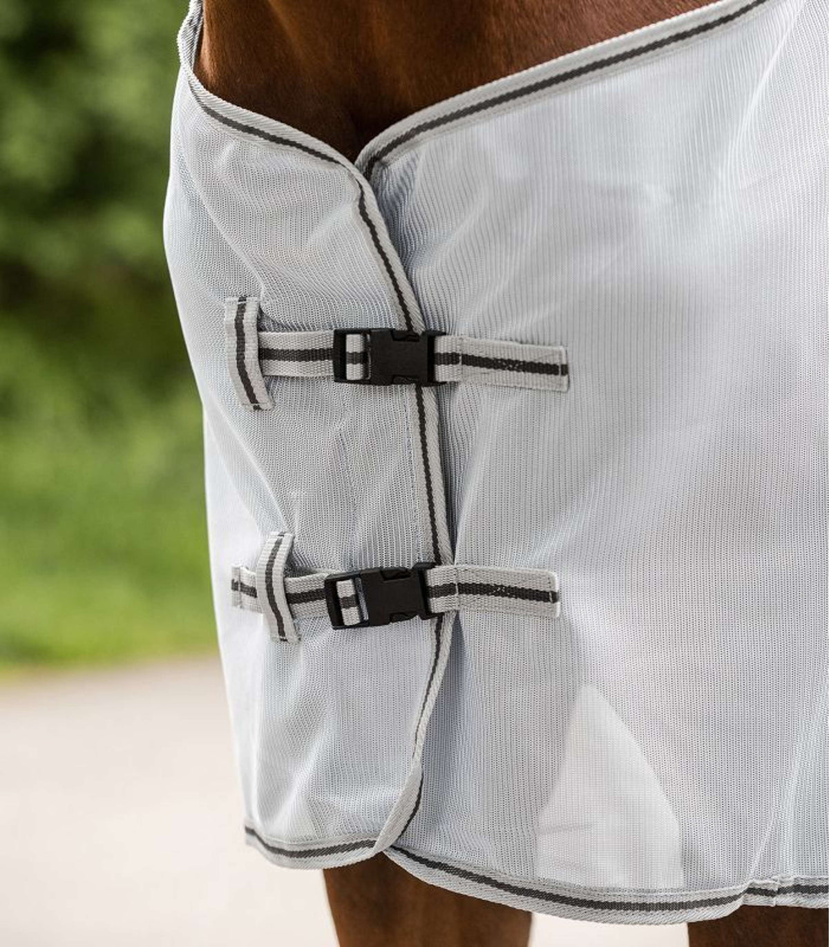Waldhausen Manta antimoscas para montar Protect Plata<>Gris