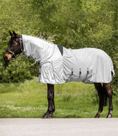 Waldhausen Manta antimoscas/Eccema Protect Plata<>Gris