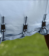 Waldhausen Manta antimoscas/Eccema Protect Azul claro/Azul oscuro