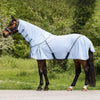 Waldhausen Manta Antimoscas Protect con Cuello Desmontable Azul claro/Azul noche