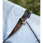 Waldhausen Manta Antimoscas Protect con Cuello Desmontable Azul claro/Azul noche