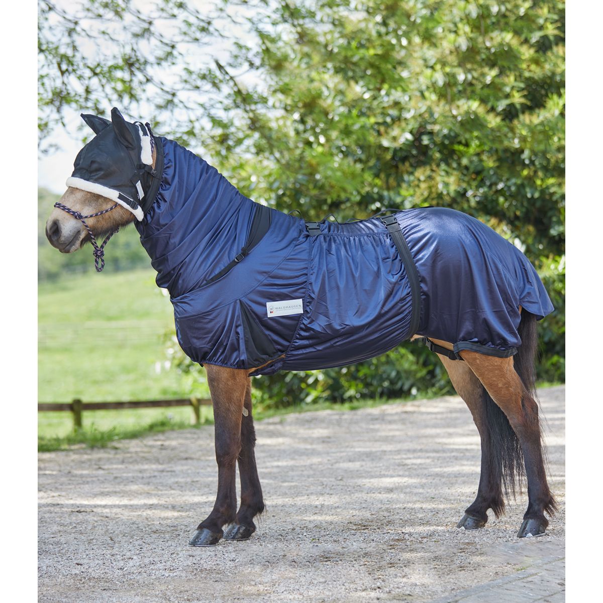 Waldhausen Manta para Eczema Azul Noche