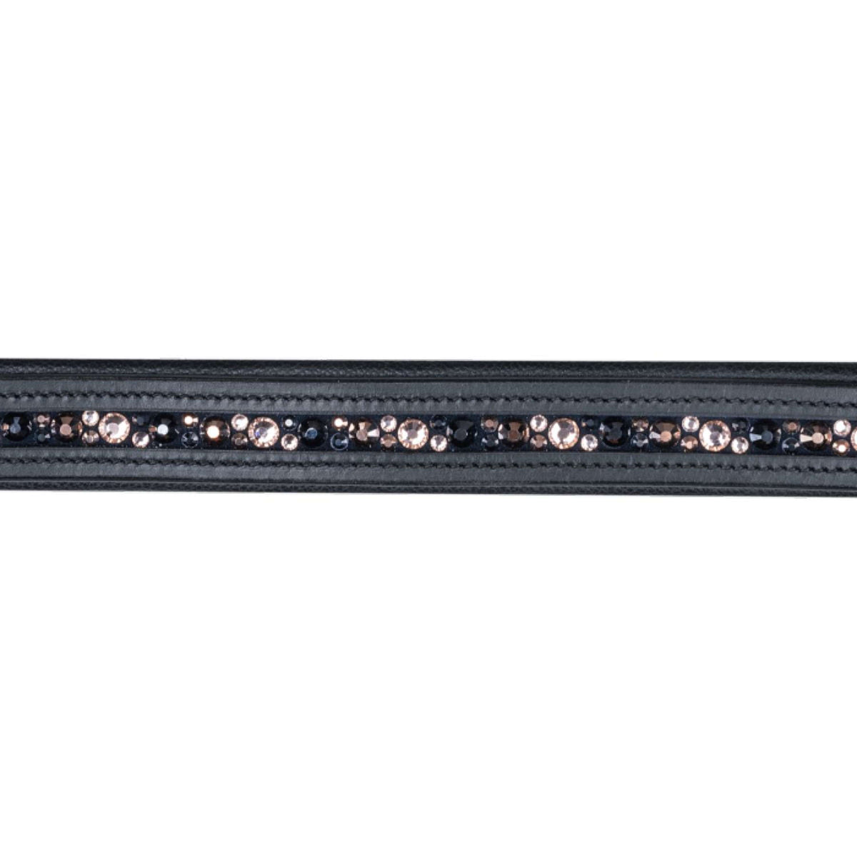 Waldhausen Cabestro Crystal Cuero Negro Gris