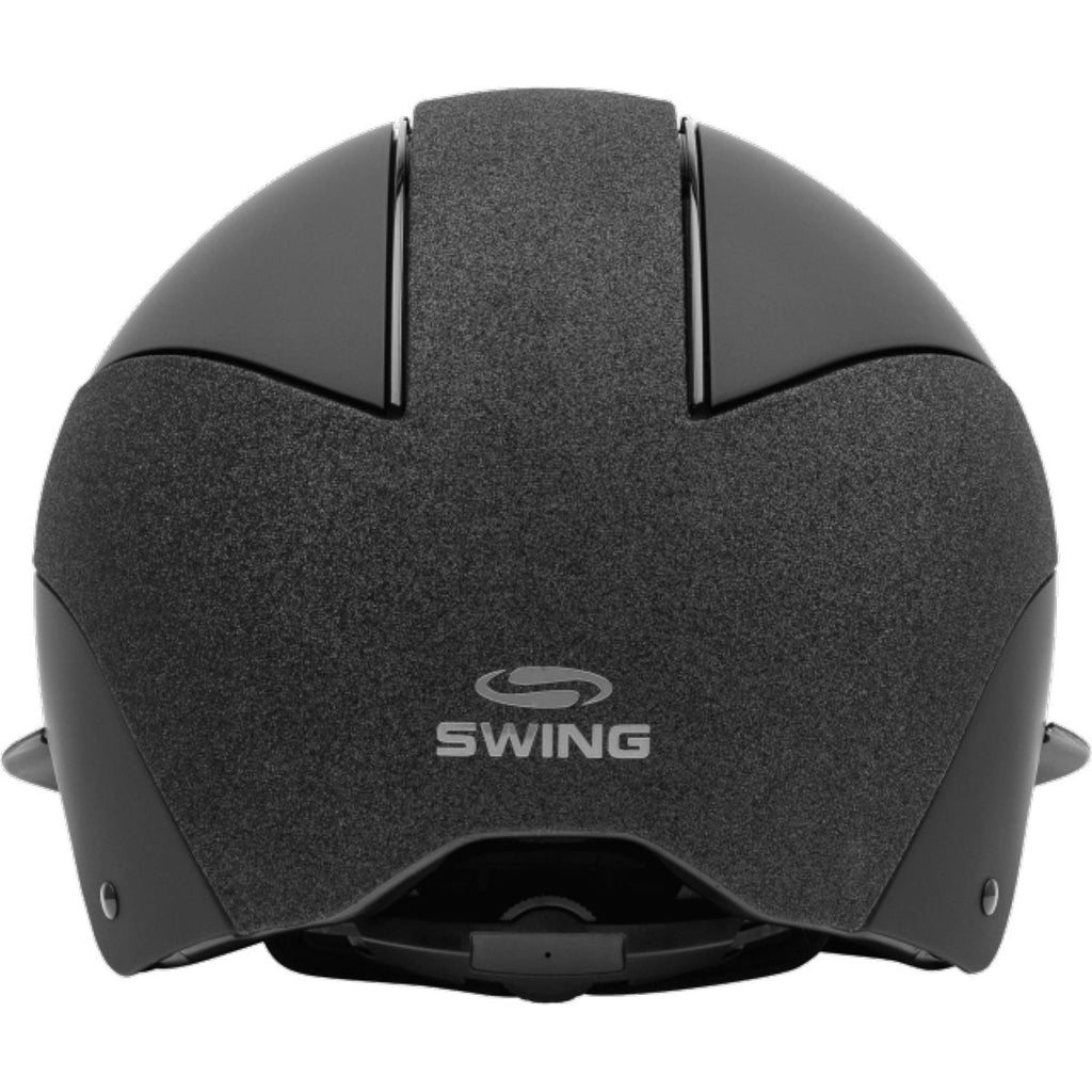 Swing Casco H24 Lady Shine Negro mate