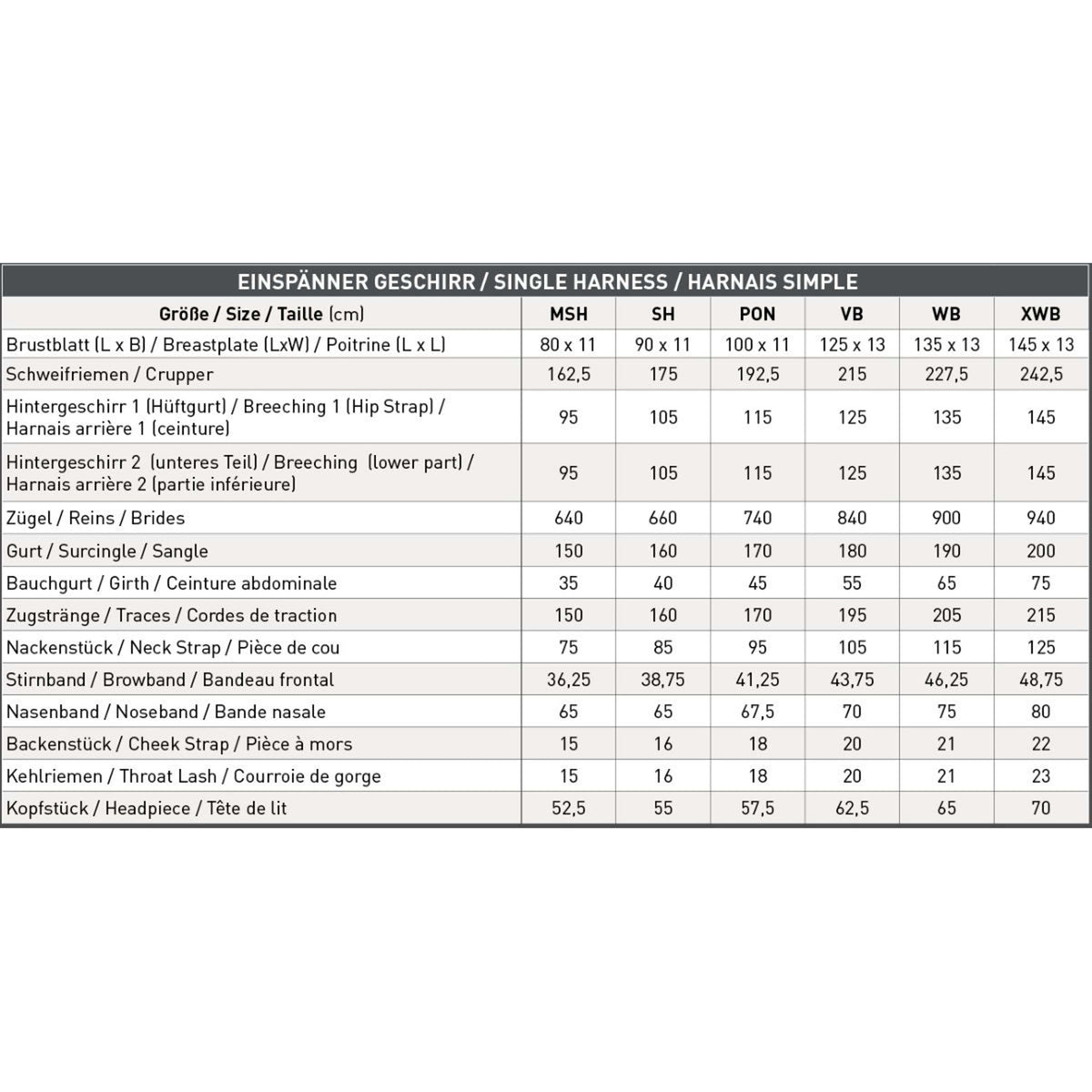 Waldhausen Arnés Nylon Negro