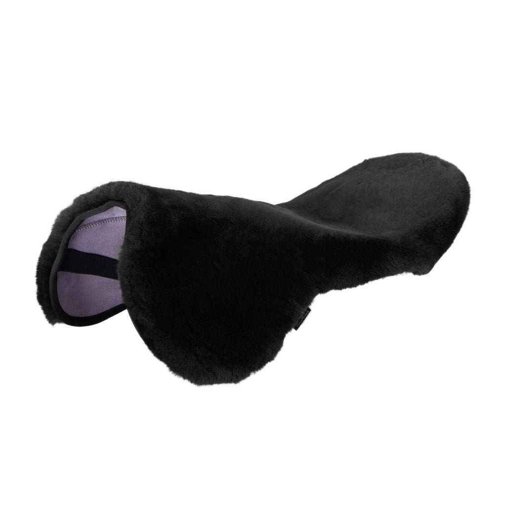Werner Christ Funda de Sillín Sheepskin Negro