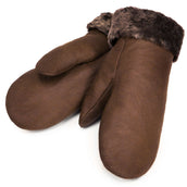 Werner Christ Guantes de invierno Mittens Marron claro
