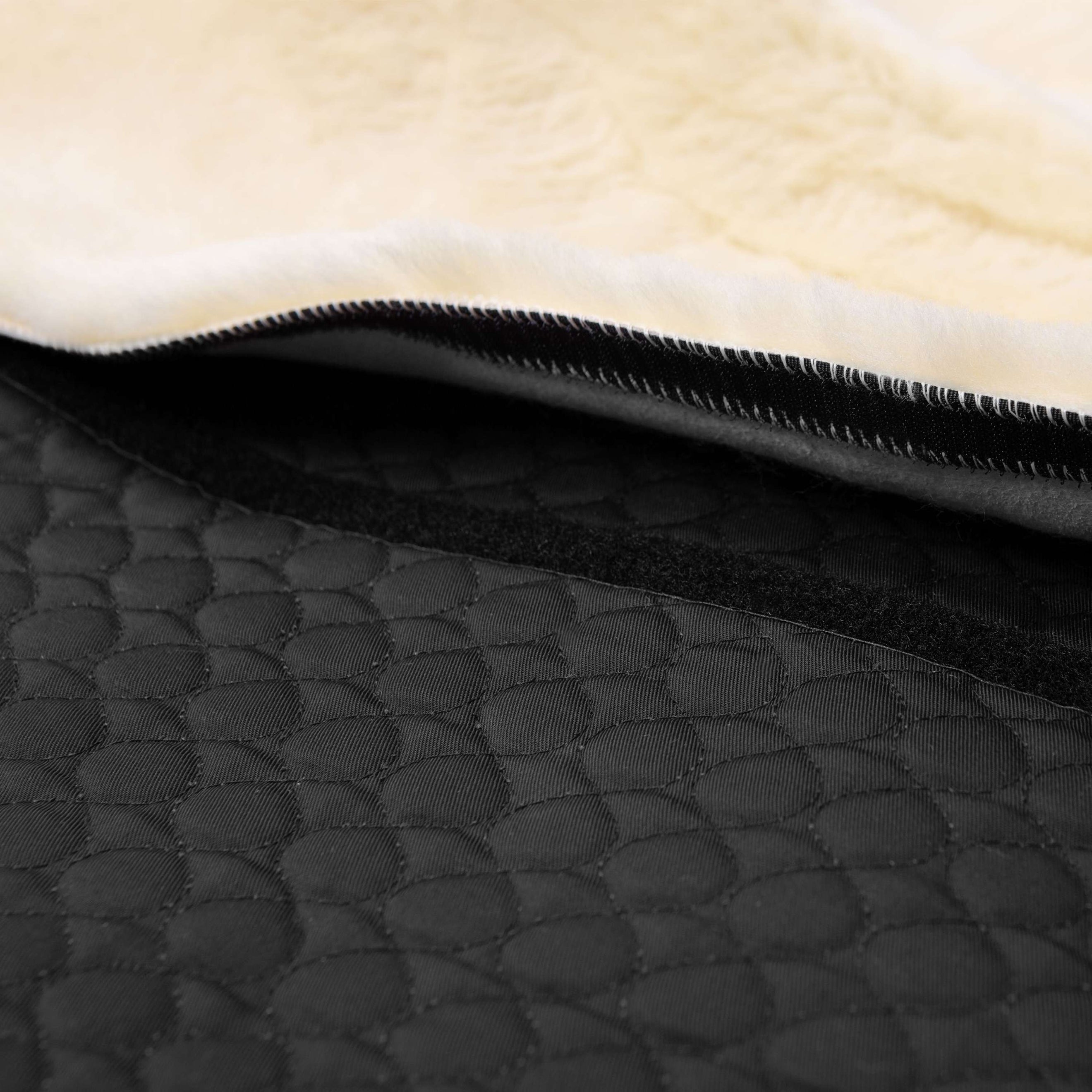 Werner Christ Mantilla Champ para Ibérica Bareback Pad Negro/Natural Werner Christ Mantilla Champ para Ibérica Bareback Pad Negro/Natural