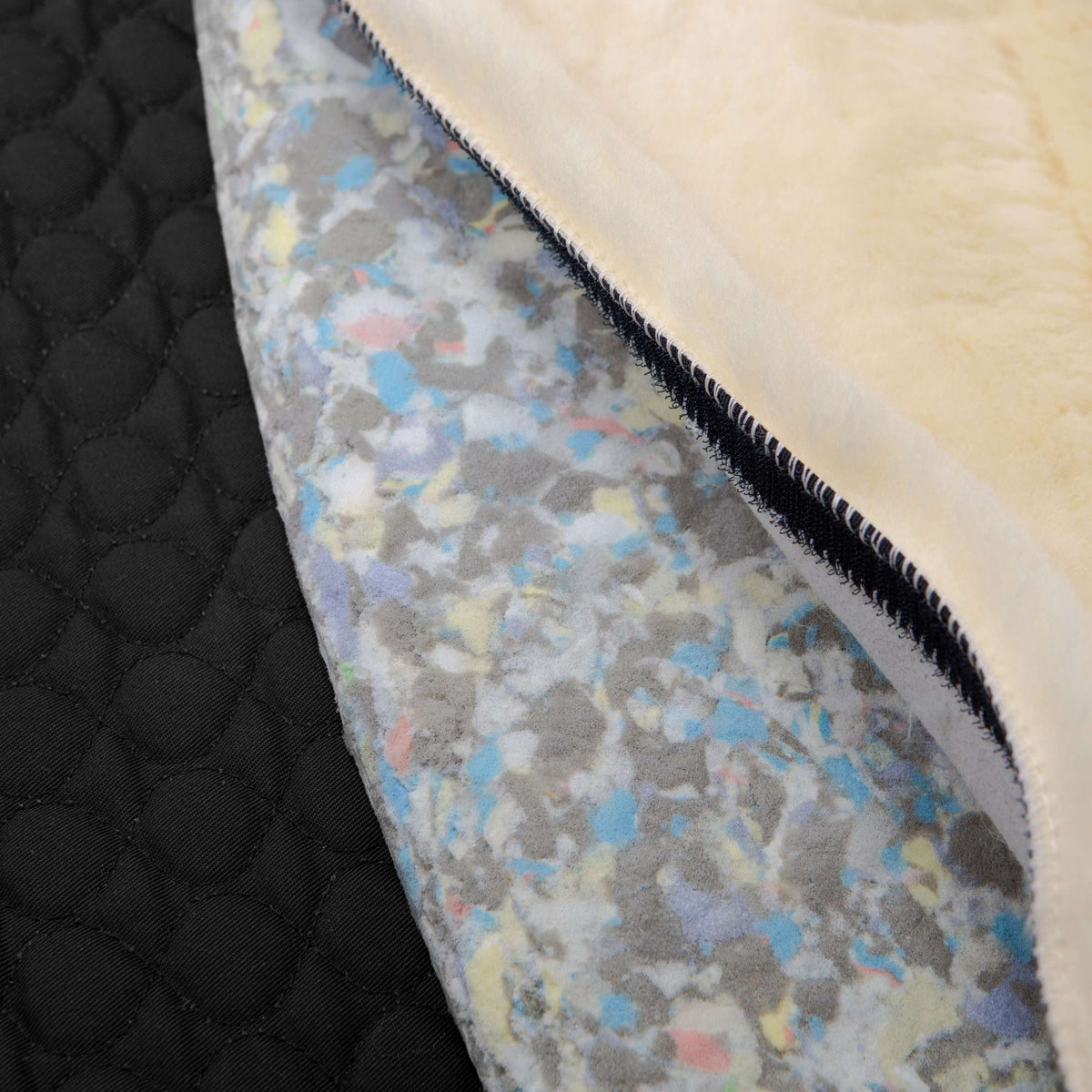 Werner Christ Mantilla Champ para Ibérica Bareback Pad Negro/Natural