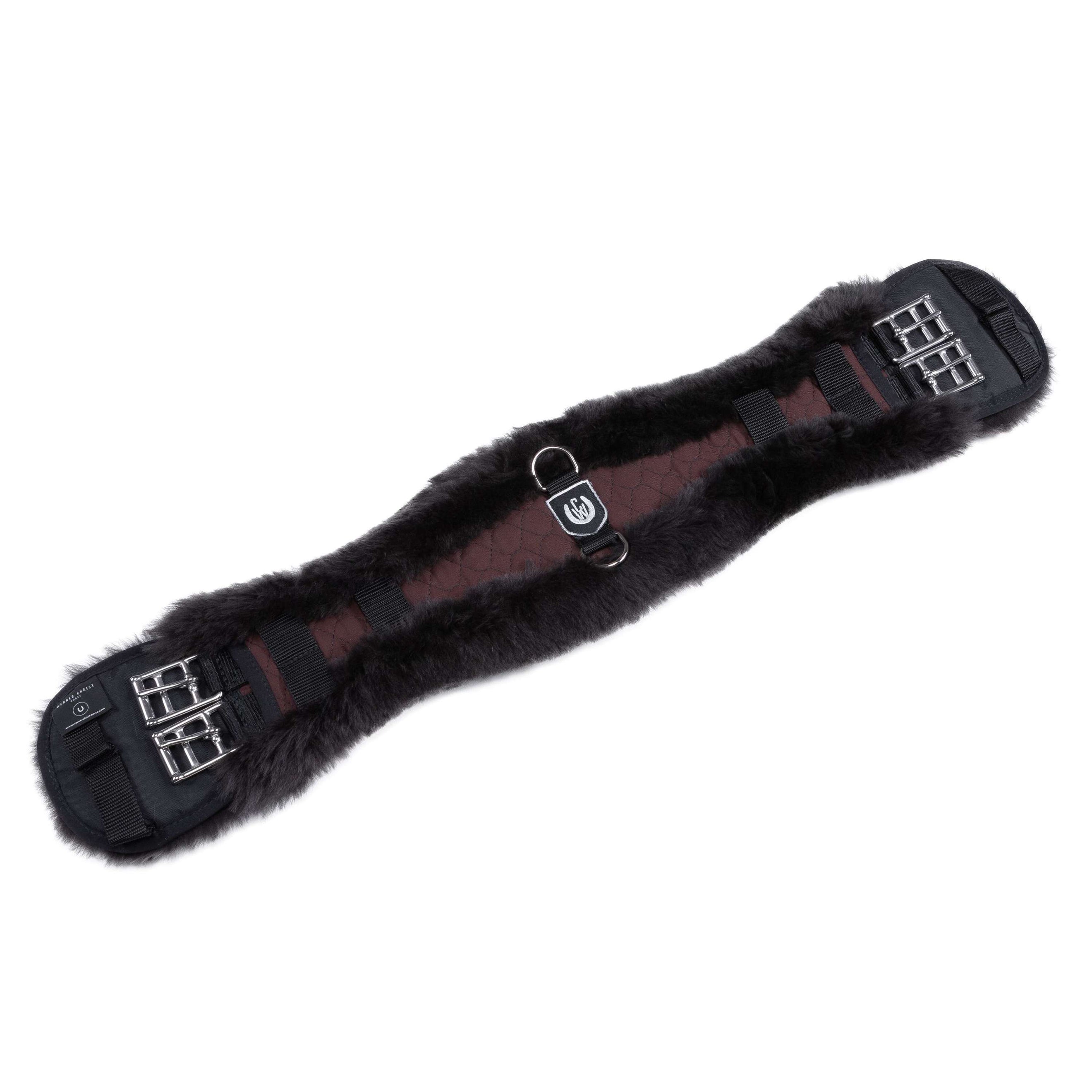 Werner Christ Cincha de doma Anatomic con Pelo Marron Werner Christ Cincha de doma Anatomic con Pelo Marron