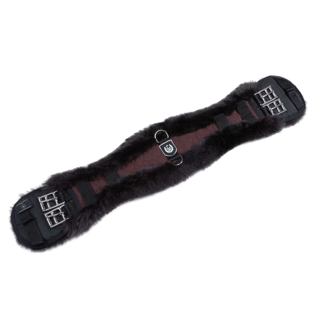 Werner Christ Cincha de doma Anatomic con Pelo Marron