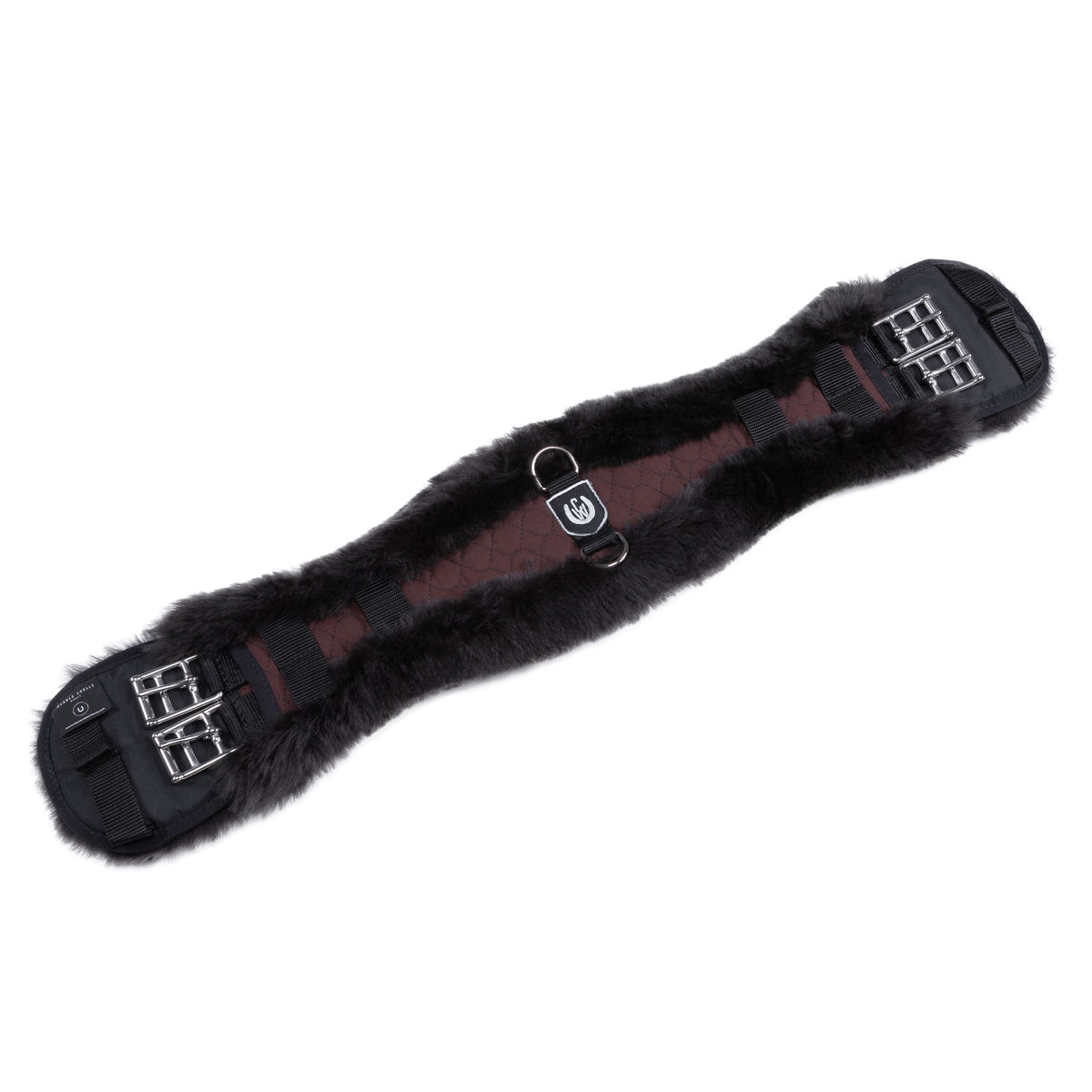 Werner Christ Cincha de doma Anatomic con Pelo Marron