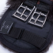 Werner Christ Cincha de doma Anatomic con Pelo Marron